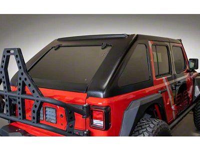 DV8 Offroad 2-Piece Razor Fastback Hard Top (18-24 Jeep Wrangler JL 4-Door)