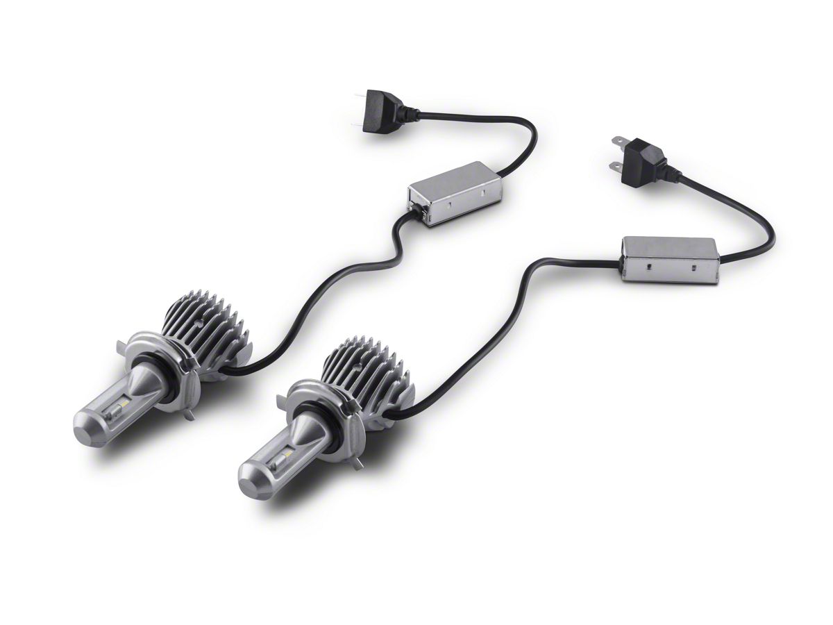 Raxiom Jeep Wrangler Axial Series LED Headlight Bulbs; H4 U1421 (87-06 Jeep  Wrangler YJ & TJ) - Free Shipping