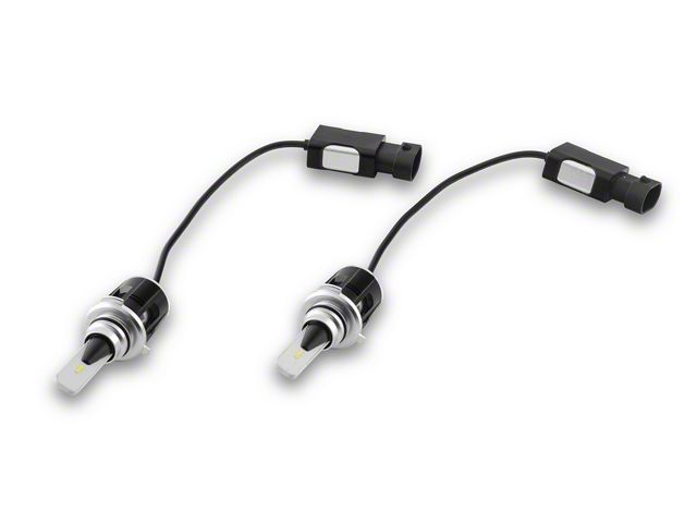 Raxiom Axial Series 6000K LED Fog Light Bulbs; H10 (07-09 Jeep Wrangler JK)