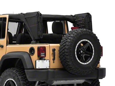 XG Cargo Gama Mounted Sportsbar Side Storage Bags (07-18 Jeep Wrangler JK 4-Door)