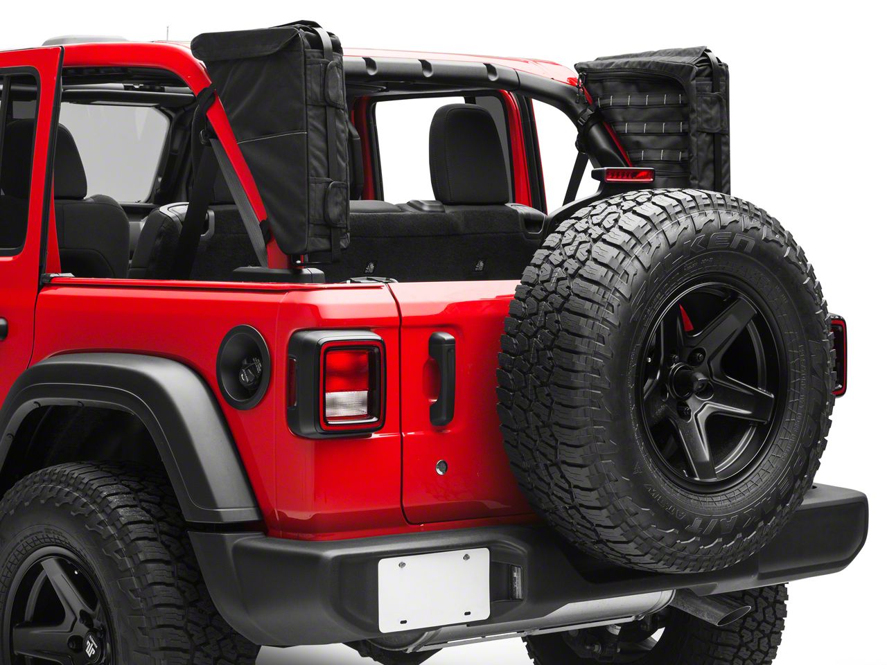 XG Cargo Jeep Wrangler Jku, JLU and 4Xe Sportsbar Storage Gama Jeep Wrangler JK 4DR