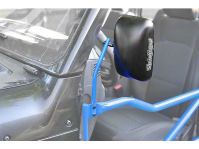Steinjager Tube Door Mirror Kit; Playboy Blue (18-24 Jeep Wrangler JL)