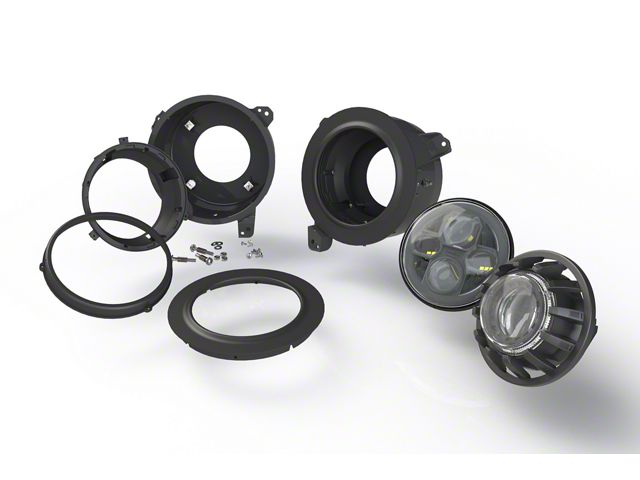 Morimoto 7-Inch LED Headlight Adapters (18-24 Jeep Wrangler JL)