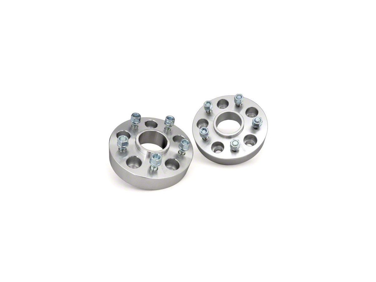 Rough Country Jeep Wrangler 2-Inch Wheel Spacers 10085 (18-23 Jeep Wrangler  JL) - Free Shipping