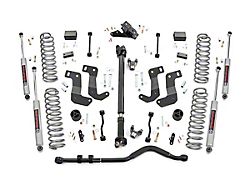 Rough Country 3.50-Inch Suspension Lift Kit with Premium N3 Shocks; Stage 2 (18-23 2.0L or 3.6L Jeep Wrangler JL 4-Door, Excluding Rubicon)