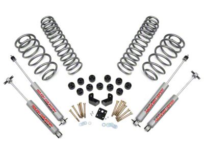 Rough Country 3.75 Inch Combo Suspension Lift Kit (97-06 4.0L Jeep Wrangler TJ)