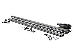 Rough Country 50-Inch Chrome Series LED Light Bar with Cowl Mounting Brackets (18-23 Jeep Wrangler JL, Excluding Rubicon 392)