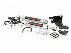 Rough Country Suspension Dual N3 Steering Stabilizer for 2.50+ Inch Lift (18-26 Jeep Wrangler JL)
