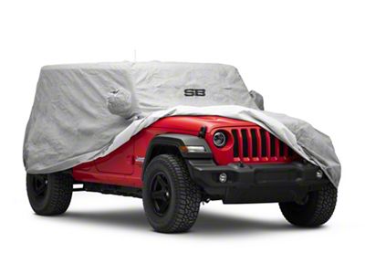 Smittybilt Full Climate Jeep Cover (18-23 Jeep Wrangler JL 4-Door)