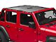 JTopsUSA Mesh Shade Top; Titanium (18-22 Jeep Wrangler JL 4-Door)