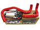 HPS Silicone Radiator Coolant Hose Kit; Red (12-18 3.6L Jeep Wrangler JK)