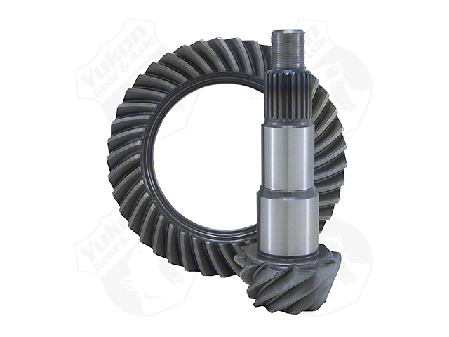 Yukon Gear Dana 30 Front Axle Ring and Pinion Gear Kit; 4.56 Gear Ratio (18-23 Jeep Wrangler JL, Excluding Rubicon)
