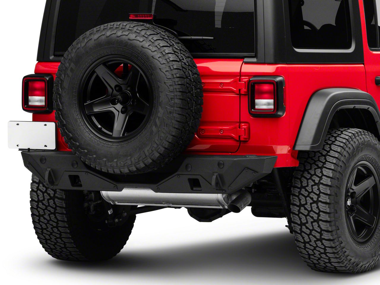 Hammerhead Jeep Wrangler Ravager Series Stubby Rear Bumper 600-56-0794 ...