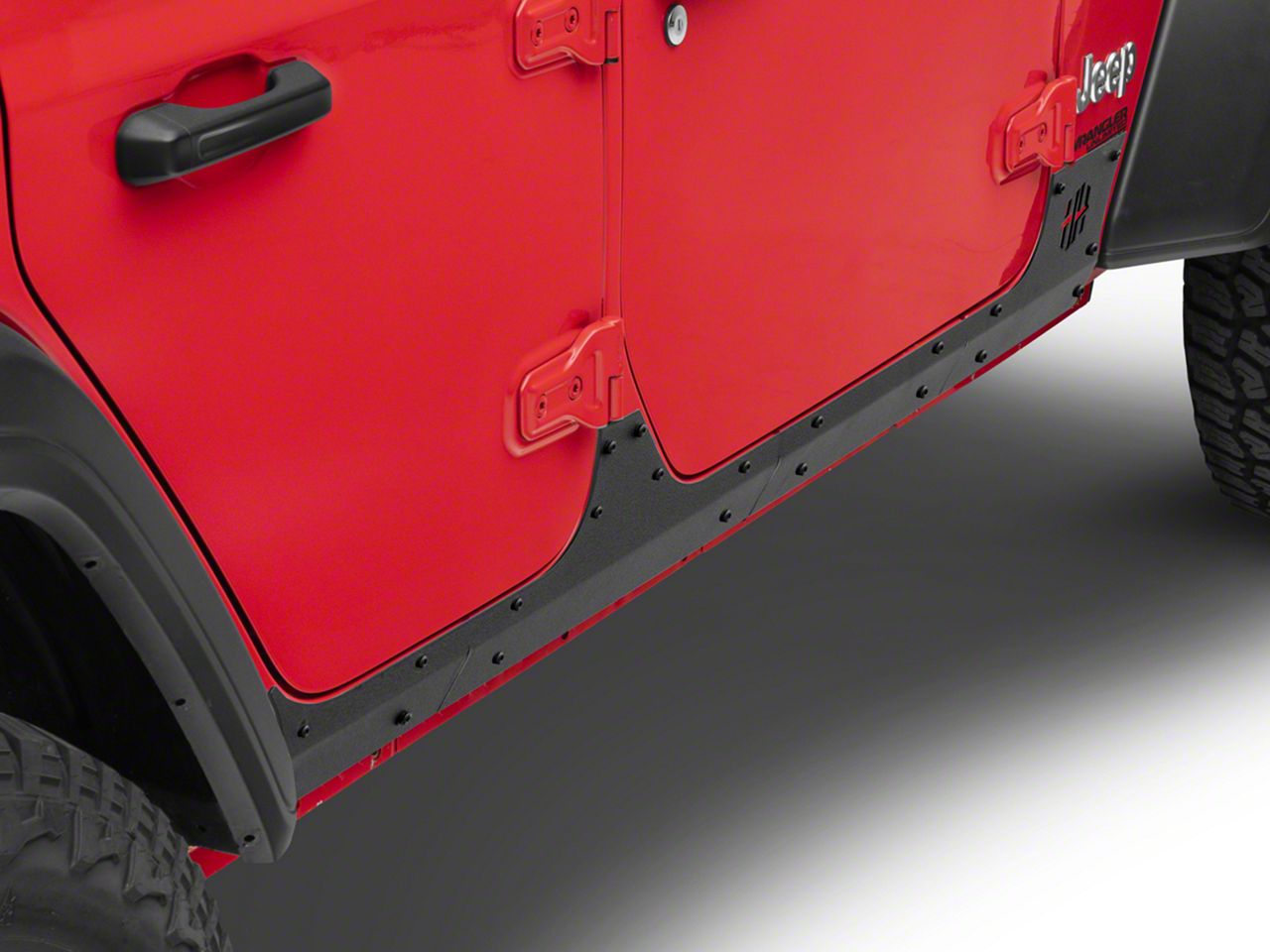 Hammerhead Jeep Wrangler Rocker Guards 600560826 (1824 Jeep Wrangler