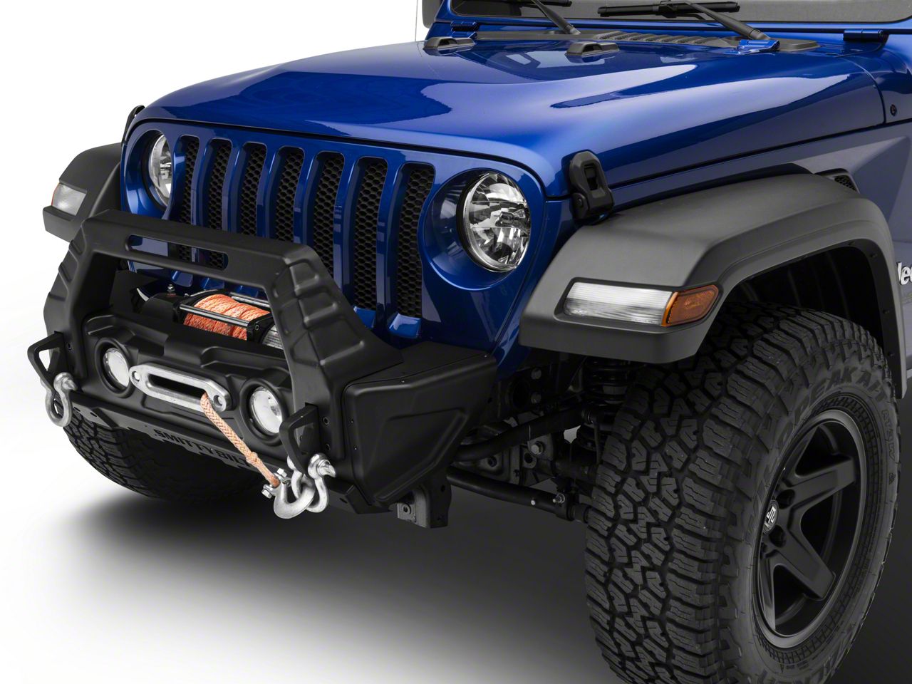 Smittybilt Jeep Wrangler Stryker Front Bumper 76730 (18-23 Jeep