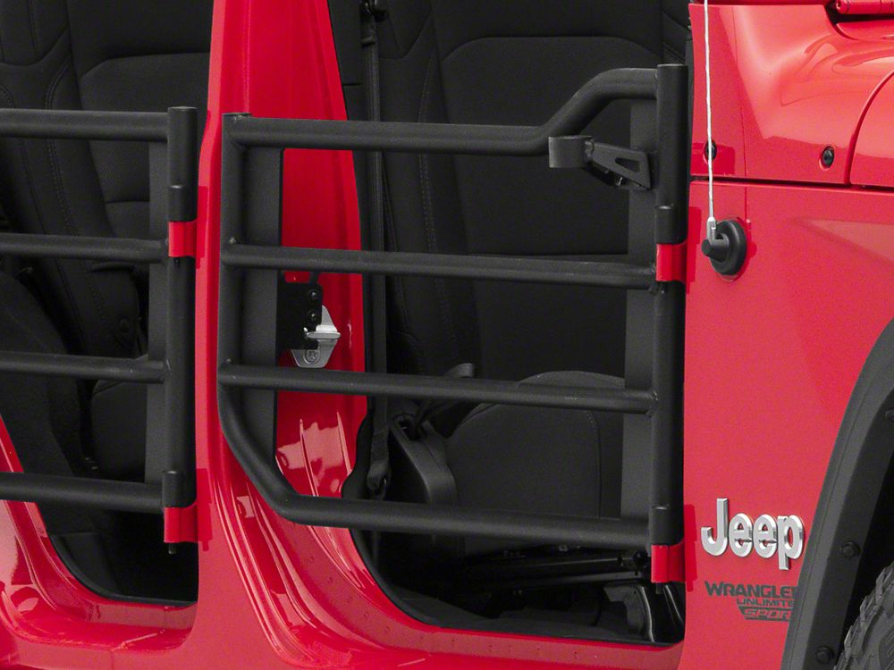 Barricade Tubular Adventure Doors; Front (18-23 Jeep Wrangler JL) –  Barricade Offroad