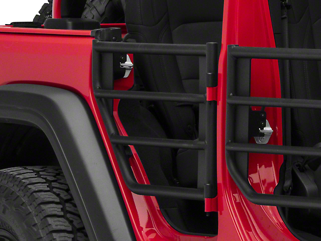Barricade Tubular Adventure Doors; Rear (18-23 Jeep Wrangler JL 4-Door)