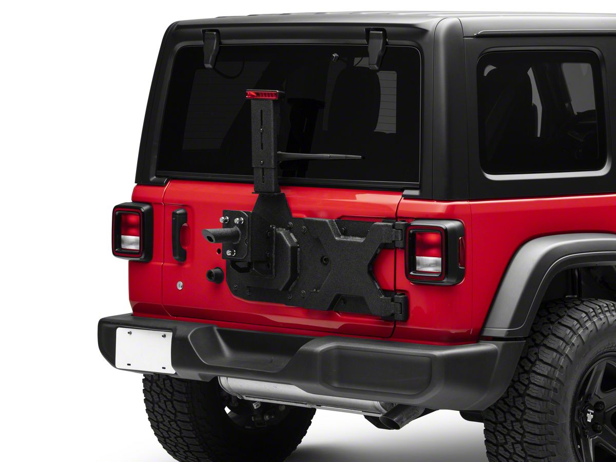 Arriba 104+ imagen jeep wrangler spare tire carrier replacement