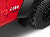 RedRock Custom Molded Mud Guards; Front and Rear (18-26 Jeep Wrangler JL, Excluding Rubicon)