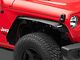 Barricade HD Flat Fender Flares with LED DRL and Turn Signal; Front (18-24 Jeep Wrangler JL)