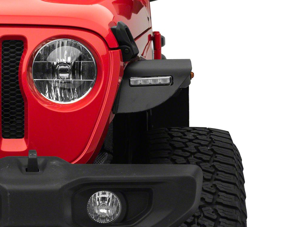 Barricade HD Flat Fender Flares with LED DRL and Turn Signal Barricade HD Flat Fender Flares with LED DRL and Turn Signal