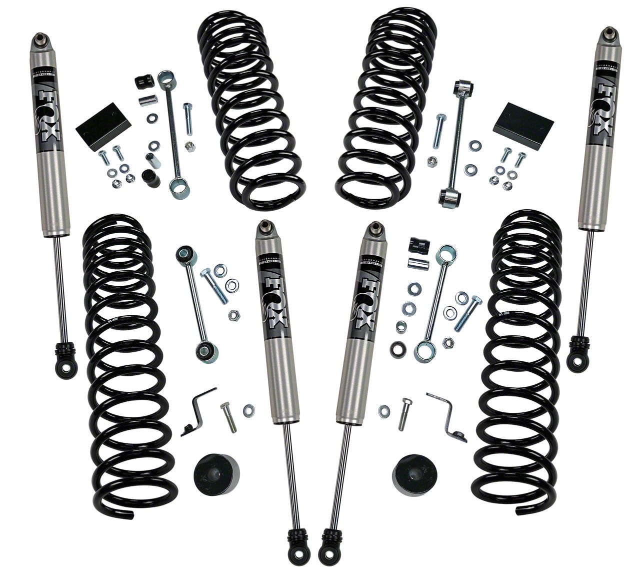 SuperLift Jeep Wrangler  Suspension Lift Kit with Fox Shocks K183F  (18-23 Jeep Wrangler JL 4-Door) - Free Shipping