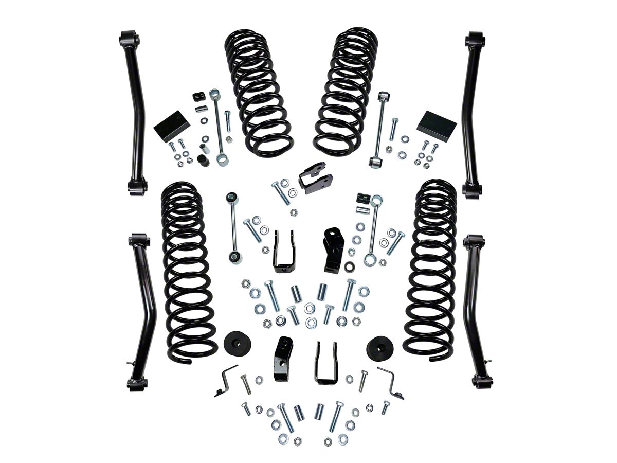 Superlift 4 In Suspension Lift Kit W Shock Extensions 18 20 Jeep Wrangler Jl 4 Door