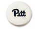 University of Pittsburgh Spare Tire Cover with Camera Port; White (18-24 Jeep Wrangler JL)