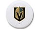Vegas Golden Knights Spare Tire Cover with Camera Port; White (18-24 Jeep Wrangler JL)