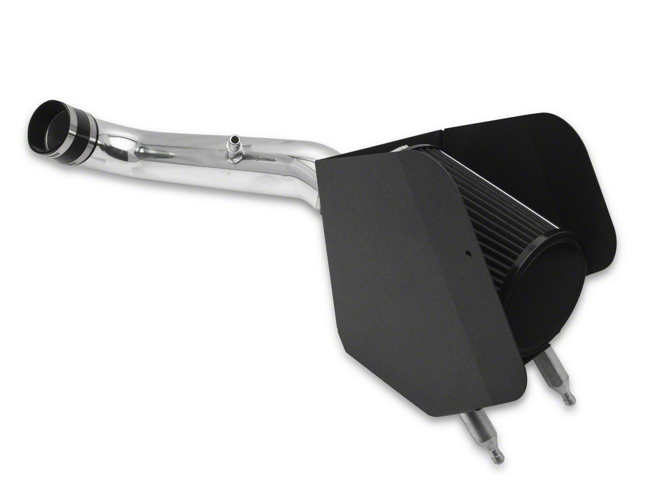 RedRock Jeep Wrangler Cold Air Intake; Polished J132289JL (1824 3.6L