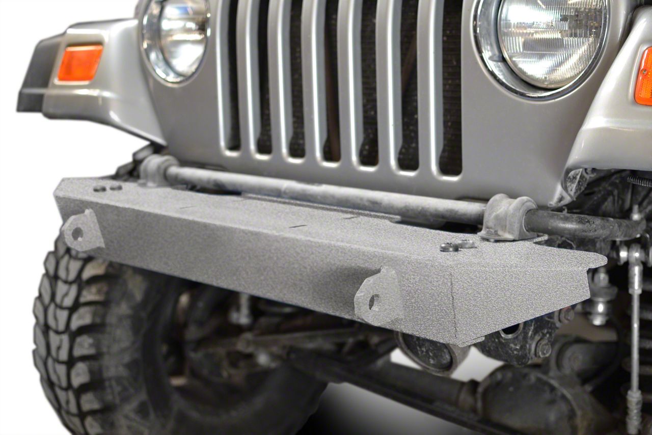 Steinjager Jeep Wrangler Front Bumper Gray Hammertone J Jeep Wrangler Tj