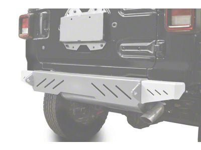 Steinjager Rear Bumper End Caps; Cloud White (18-24 Jeep Wrangler JL)