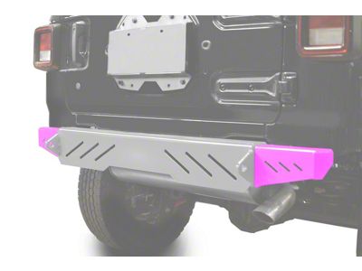 Steinjager Rear Bumper End Caps; Hot Pink (18-24 Jeep Wrangler JL)