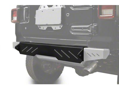 Steinjager Rear Bumper with D-Ring Mounts; Bare Metal (18-24 Jeep Wrangler JL)