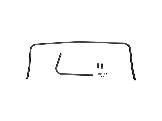 Soft Top Rear Bow Set with Knuckles (97-06 Jeep Wrangler TJ)