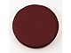 Spare Tire Cover with Camera Port; Solid Burgundy (18-24 Jeep Wrangler JL)