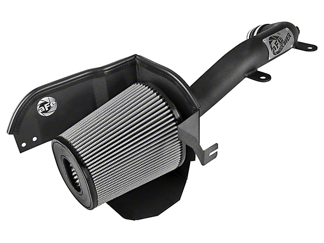 AFE Magnum FORCE Stage 2 XP Cold Air Intake with Pro DRY S Filter; Black (18-22 2.0L Jeep Wrangler JL)