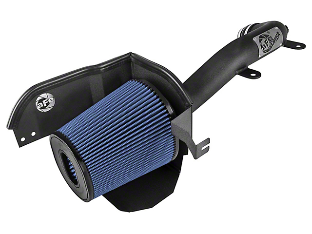 AFE Magnum FORCE Stage 2 XP Cold Air Intake with Pro 5R Oiled Filter; Black (18-23 2.0L Jeep Wrangler JL)