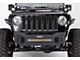 Go Rhino Rockline Winch-Ready Stubby Front Bumper; Textured Black (18-24 Jeep Wrangler JL)