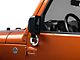 Rugged Ridge Door Mirror Arm Covers; Chrome (07-18 Jeep Wrangler JK)