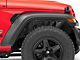 Go Rhino Aluminum Wheel Well Inner Fender Liners; Front; Textured Black (18-24 Jeep Wrangler JL)