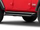 Dominator D1 Cab Length Drop Side Step Bars; Textured Black (18-22 Jeep Wrangler JL 4-Door)