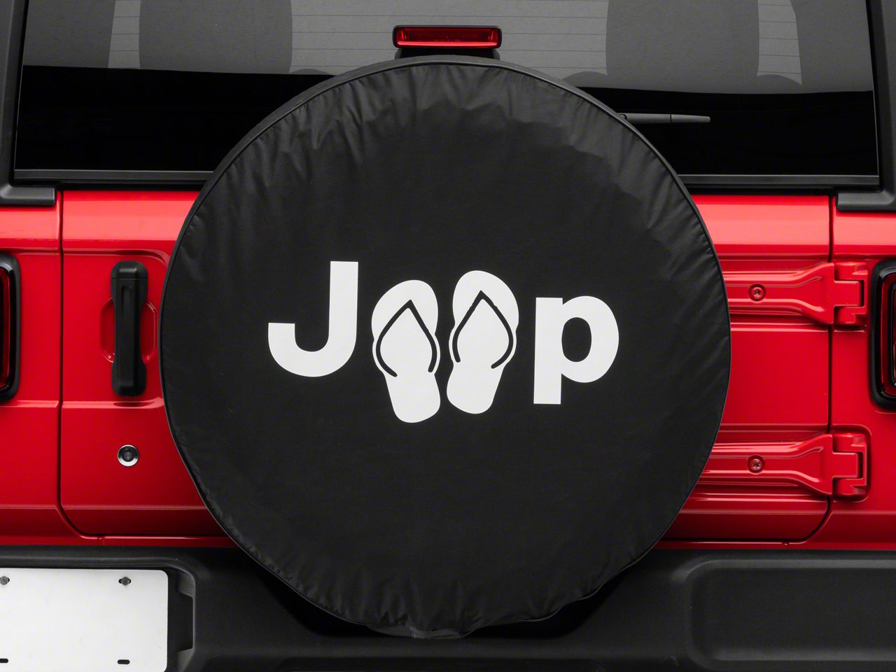 Jeep 82215440-2018 JL Wrangler Spare Tire Cover Camping