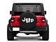 Jeep Sandals Spare Tire Cover; Black (66-18 Jeep CJ5, CJ7, Wrangler YJ, TJ & JK)