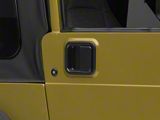 OPR Door Handle; Black (97-06 Jeep Wrangler TJ w/ Full Doors)