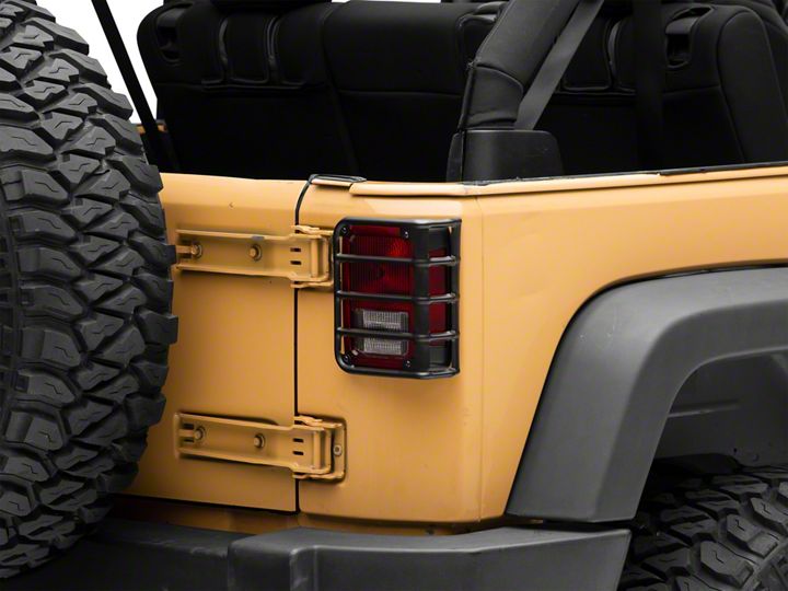 How to Install Tail Light Guard Black (0718 Jeep Wrangler JK) on
