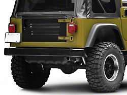 OPR Replacement Tailgate; Black Primered (97-06 Jeep Wrangler TJ)