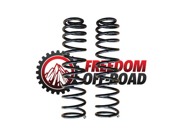 Freedom Offroad 2.50-Inch Front Lift Springs (97-06 Jeep Wrangler TJ)