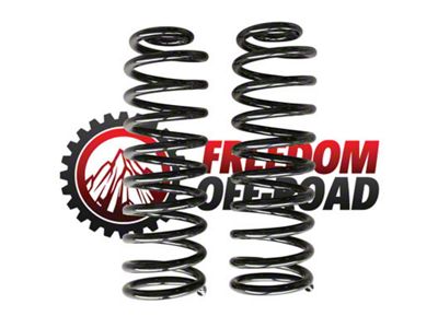 Freedom Offroad 2.50-Inch Rear Lift Springs (97-06 Jeep Wrangler TJ)