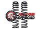 Freedom Offroad 2.50-Inch Front Lift Springs (07-18 Jeep Wrangler JK 4-Door)